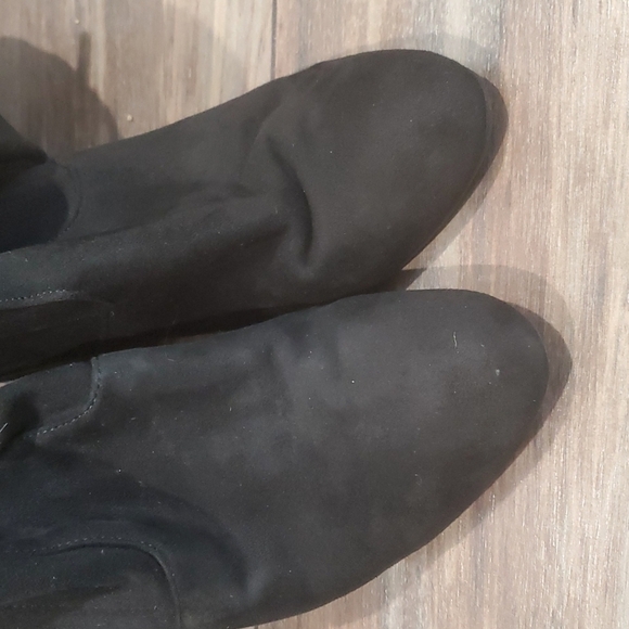 Steve Madden Emotional Suede Over the Knee Bootsheels shoes boots 7M - Picture 6 of 12